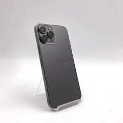 【全額返金保証】【最速発送】 iPhone 13 Pro Max 128GB グラファイト au SIMフリー 白ロム 動作確認済 80%