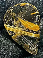 上質EU製★★定価135万円★天然タイチンルチルクォーツ太金針水晶太陽放射ルチルレア天然石鉱物宝石A1688
