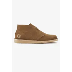 フレッドペリー メンズ シューズ ブーツ・レインブーツ Fred Perry Fred Hawley Chk Bt Sn54 Marsh Brown ブラウンのサムネイル