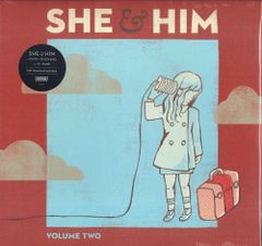 LP She & Him Volume Two MRG354 MERGE 未開封 /00260