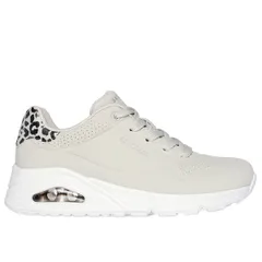 スケッチャーズ レディース シューズ スニーカー Skechers UNO Stand On Air Trainers Womens BeigeLeopard ベージュ