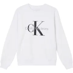 カルバンクライン レディース アウター パーカー・スウェット スウェット シャツ Calvin Klein Jeans Sweatshirt Bright White ホワイト