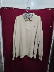 バーバリー 長袖 ポロシャツ ベージュ