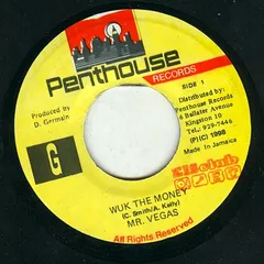 7” Mr. Vegas Wuk The Money NONE Penthouse Records /00080