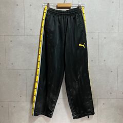 美品 PUMA プーマ ジャージ トラックパンツ プージャー 黄緑 Oサイズ
