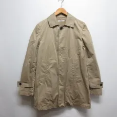 ジャーナルスタンダード レリューム JOURNAL STANDARD relume ステンカラー ハーフ コート S ベージュ コットン