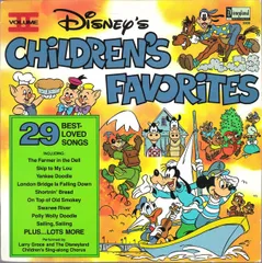 LP Larry Groce & The Disneyland C Disneys Childrens Favorites Volume II 2508 Disneyland /00260