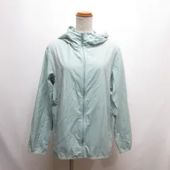 ユニクロ UNIQLO ポケッタブル UVカット パーカー XL ライトブルー