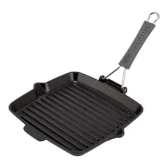  ストウブ Staub グリルパン 24cm スクエアグリル 1202123 40509-344-0 ステーキ バーベキュー 鉄板  3272342021235【WJ201】のサムネイル