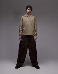 JIAN YE DAMAGE SOLID ZIPTOP BEIGE - メルカリ