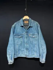 80年代 日本 リーバイス 70649-0317 デニムトラッカー