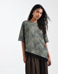 未使用級✨PLEATS PLEASE サイズ5 総柄 チュニック トップス 5 - メルカリ