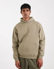 エイソス メンズ アウター パーカー・スウェット リラックスフィット ASOS DESIGN essentials relaxed fit hoodie Overland Trek カーキ