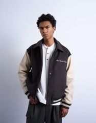 LEATHER VARSITY JACKET ( TYPE-1 ) 野村訓市 - メルカリ