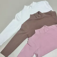 まとめ アッテ アッテ スタジオ 待望の オーガニック ハイネック Tシャツ 4サイズ