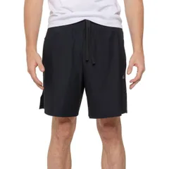 アシックス メンズ ボトムス ハーフパンツ・ショーツ ショートパンツ ニット ASICS Warp Knit Shorts 7 Black ブラック