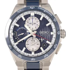 セイコー アストロンGPS 電波時計 5X83-0AA0/SBXC181 TIxセラミック ソーラークォーツ