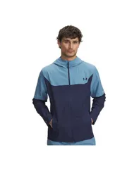 アンダーアーマー メンズ アウター ジャケット・ブルゾン 長袖 Under Armour Mens LongSleeve Jacket Washed Blue ブルー