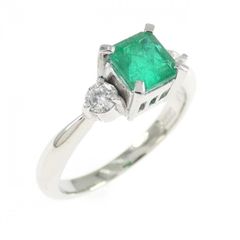 Pm900 エメラルド1.06ct ダイヤモンド0.34ct リング 5.2g - メルカリ