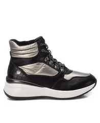 キシタイ レディース シューズ ブーツ・レインブーツ XTI Womens Sport Wedge Booties By Black ブラック
