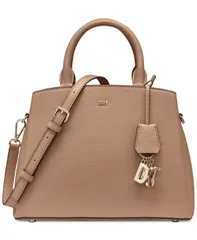 ダナ キャラン ニューヨーク レディース バッグ DKNY Paige Medium Satchel With Convertible Strap Cappucino