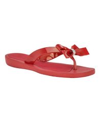 LOVE MOSCHINO ラブモスキーノ 赤 サンダル サイズ37 箱付き - メルカリ