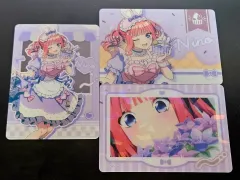 五等分の花嫁 中野にの フィギュア チャーム トレーディングクリアカード まとめ