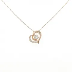 4゜C ハート ダイヤモンド ネックレス