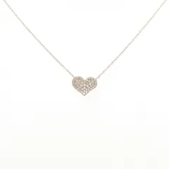 サマンサティアラ ハート ダイヤモンド ネックレス 0.22CT