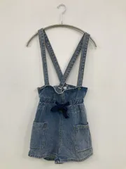 サロペット/オーバーオール S ブルー ショート・ひざ上丈 デニム コットン
