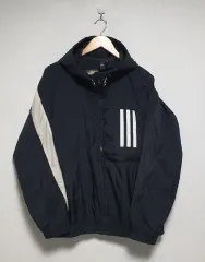 アディダス 新モデル ウィンドブレーカー ウインドブレーカー ブラック ジャケット 110サイズ