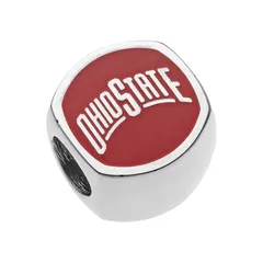 ロゴアート レディース アクセサリー ブレスレット・バングル・アンクレット LogoArtSterling Silver Ohio State Buckeyes Bead Multinone マルチカラー