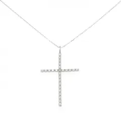 PT900/PT850 ダイヤモンド ネックレス 0.26CT