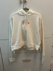 アディダス 花 プリンティング フードTシャツ