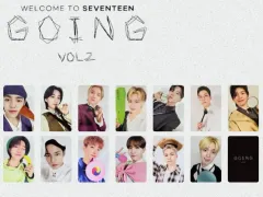 SEVENTEEN GOING SEVENTEEN 雑誌 トレカ Black Ver. セット