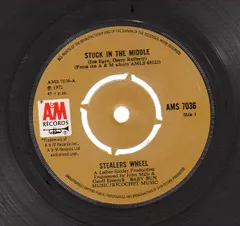 7” Stealers Wheel Stuck In The Middle AMS7036 A&M Records /00080