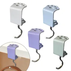 SALUDABLE バッグハンガー テーブルフック カバン掛け バック掛け フック 机 4個セット (肉球 Dセット) [肉球 Dセット]