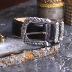 美品✨カルティエ ベルト ハッピーバースデー マストライン シルバー 