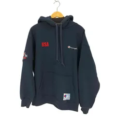 チャンピオン Champion オーバーサイズ 裏起毛ブランドロゴ刺繍プルオーバーパーカー メンズ import：XL 