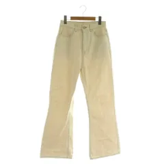 センスオブプレイス バイ アーバンリサーチ Sense of Place by Urban Research フレアデニムパンツ ジーンズ ハイウエスト M オフホワイト /MY ■OS ■GY66