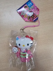 サンリオ hello kitty(ハローキティ) 着物 ぬいぐるみ ストラップ