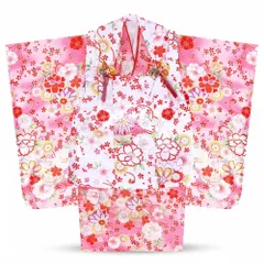 【数量限定】着物 被布コート 七五三 セット 9点セット 古典着物セット 被布セット 七五三 着物 3才 女児用・雛祭り・3歳 女の子