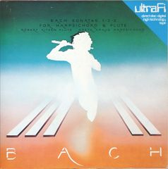 LP Robert Aitken, Greta Kraus, Jo Bach Sonatas 1, 2, 3 for Harpsicord & Flute ULDD8 SQN Records Limited /00400