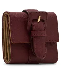 アンクライン レディース アクセサリー 財布 Anne Klein Covered Buckle Flap Wallet Gift Set Red レッドのサムネイル