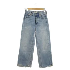 リーバイス Levi's ALTERED WIDE LEG デニムパンツ ジーンズ W24 青 ブルー インディゴ ワイド ロールアップ /AO40 ■ECC001
