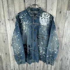 HEX ANTISTYLE ヘックス アンチスタイル 日本製 Levi's リーバイス 1st type ファースト タイプ リメイク デニム ジャケット Gジャン トラック ジャケット トラッカー ジャケット メンズ M サイズ