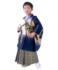 美品12点set】 七五三 着物 男の子 5歳 お正月 ボーイズ110〜120