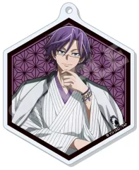 【中古】キーホルダー 桃華月詠 「桃源暗鬼 アクリルキーホルダー 01.スカジャン×着物ver.」