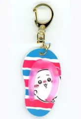 【中古】キーホルダー ちいかわ 「ちいかわ なんか小さくてかわいいやつ シーサーのおみやげやさん トレーディングビーチサンダルキーホルダー」