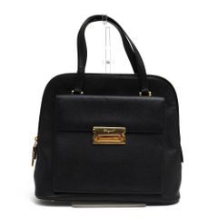 ANYA HINDMARCH カーカー Carker シボ革 ブラック＆ゴールド - メルカリ